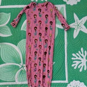 EUC Posh Peanut Mermaid Baby Tie Gown (Size 0-3 months)